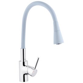 Мойка для кухни Kroner KRP Geburstet-6350RHM 63х50 см со смесителем и дозатором нержавеющая сталь CVS30128