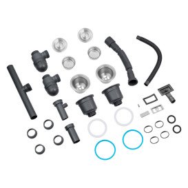 Мийка для кухні Kroner KRP Geburstet-7843ZHM 78х43 см з дозатором та сушаркою нержавіюча сталь CV022805