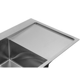 Мийка для кухні Kroner KRP Geburstet-7849LHM 78х49 см крило справа нержавіюча сталь CV025275