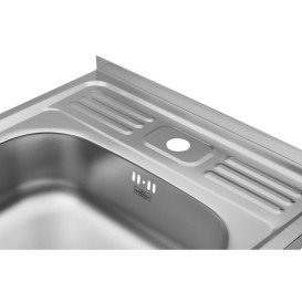 Мойка для кухни Kroner KRP KRP Satin-6050 50х60 см нержавеющая сталь CV031911