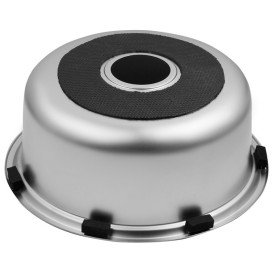 Мойка для кухни Kroner KRP Satin-430 ⌀42,5 см нержавеющая сталь CV031324