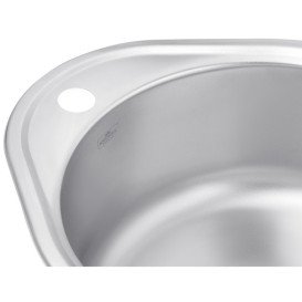 Мойка для кухни Kroner KRP Satin-484308180 43х48 см нержавеющая сталь CV022757