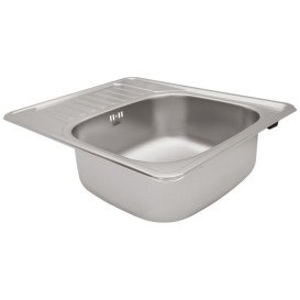 Мойка для кухни Kroner KRP Satin-584808180 58х48 см нержавеющая сталь CV022777