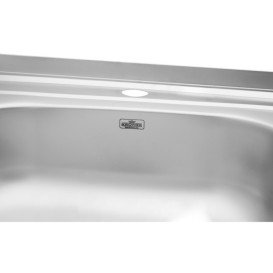 Мойка для кухни Kroner KRP Satin-6060L06160 60х60 см крыло справа нержавеющая сталь CV022823