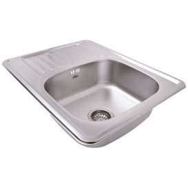 Мойка для кухни Kroner KRP Satin-635008180 63х50 см нержавеющая сталь CV022779