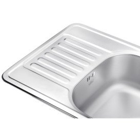 Мойка для кухни Kroner KRP Satin-664208180 66х42 см нержавеющая сталь CV025281