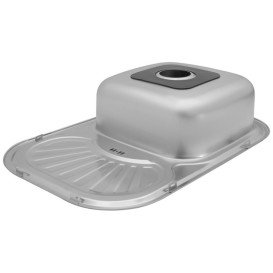 Мойка для кухни Kroner KRP Satin-754908180 75х49 см нержавеющая сталь CV022782