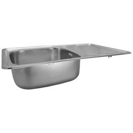 Мийка для кухні Kroner KRP Satin-784808180 78х48 см нержавіюча сталь CV022789