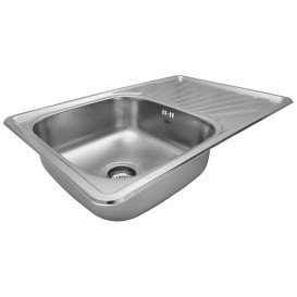 Мийка для кухні Kroner KRP Satin-784808180 78х48 см нержавіюча сталь CV022789