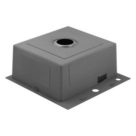 Мойка для кухни Kroner KRP Schwarze-5050HM 50х50 см с дозатором и сушилкой нержавеющая сталь черный PVD CV022793