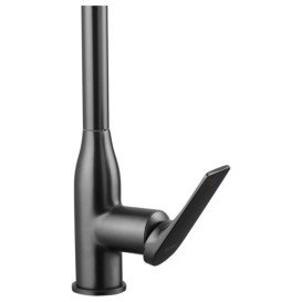 Мойка для кухни Kroner KRP Schwarze-6350HM 63х50 см со смесителем и дозатором нержавеющая сталь черный PVD CVS29809