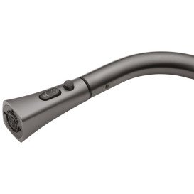 Мойка для кухни Kroner KRP Schwarze-6350HM 63х50 см со смесителем и дозатором нержавеющая сталь черный PVD CVS30075