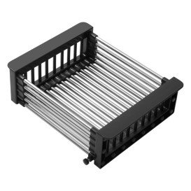 Мийка для кухні Kroner KRP Schwarze-7849LHM 78х49 см крило справа нержавіюча сталь чорний PVD CV025278