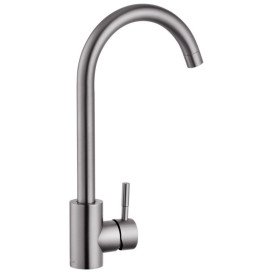 Мийка для кухні Kroner KRP Schwarze-7849RHM 78х49 см із змішувачем та дозатором нержавіюча сталь чорний PVD CVS30119