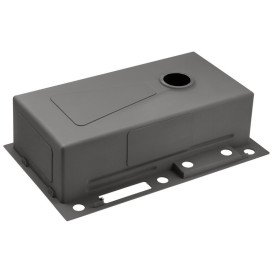 Мойка для кухни Kroner KRP Schwarze-SET7545NGPVD 75х46 см со смесителем и аксессуарами нержавеющая сталь черный PVD CV033806