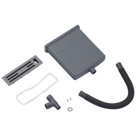 Мойка для кухни Kroner KRP Schwarze-SET7545NGPVD 75х46 см со смесителем и аксессуарами нержавеющая сталь черный PVD CV033806