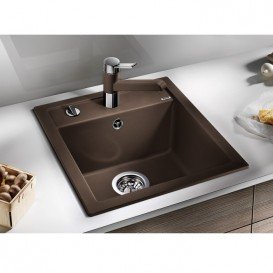 Мийка для кухні квадратна BLANCO Dalago 45 SILGRANIT® PuraDur® мускат 521856