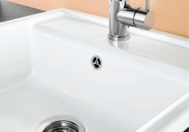 Мийка для кухні квадратна BLANCO Panor 60 кераміка біла 514486