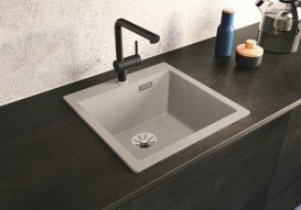 Мийка для кухні квадратна Blanco Pleon 5 SILGRANIT PuraDur® бетон 525304