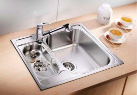 Мойка для кухни квадратная Blanco Tipo 6 Basic нержавеющая сталь матовая 514813