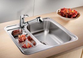 Мойка для кухни квадратная Blanco Tipo 6 Basic нержавеющая сталь матовая 514813