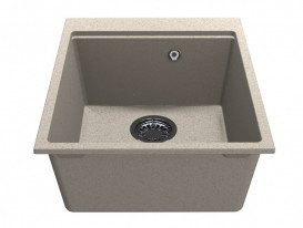 Мийка для кухні Miraggio Lagoon 41,9х50,8 см кварцовий пісок Mirastone пісочний 0002220