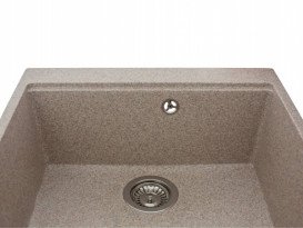Мийка для кухні Miraggio Lagoon 54,1 х51,1 см кварцовий пісок Mirastone терра 0001200