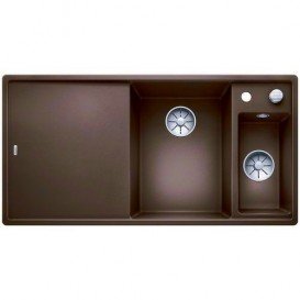 Мийка для кухні прямокутна BLANCO Axia III 6 S-F SILGRANIT® кави 523488