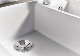 Мийка для кухні прямокутна BLANCO Axia III 6 S-F SILGRANIT® біла 523492