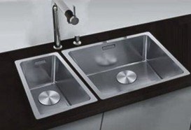 Мийка для кухні прямокутна Blanco Andano 180-IF нержавіюча сталь дзеркальна поліровка +522951