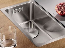 Мийка для кухні прямокутна Blanco Andano 180-IF нержавіюча сталь дзеркальна поліровка +522951