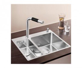 Мийка для кухні прямокутна Blanco Andano 340/180-IF-А нержавіюча сталь дзеркальна поліровка 522996