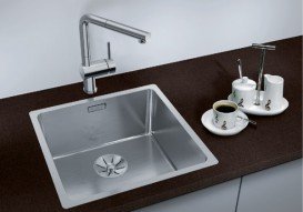 Мийка для кухні прямокутна Blanco Andano 340-IF нержавіюча сталь дзеркальна поліровка 522953