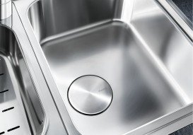 Мойка для кухни прямоугольная Blanco CLASSIC PRO 6 S-IF нержавеющая сталь  с клапаном-автоматом  зеркальная полировка 523665