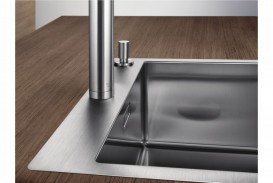 Мойка для кухни прямоугольная Blanco CLARON 500-IF/А нержавеющая сталь  зеркальная полировка 521633