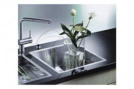 Мийка для кухні прямокутна Blanco CLARON 340-IF нержавіюча сталь дзеркальна поліровка 521570