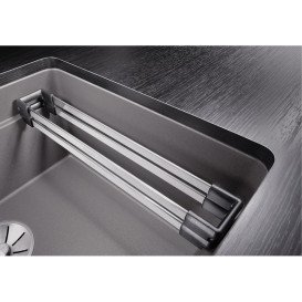 Мийка для кухні прямокутна Blanco ETAGON 700-U SILGRANIT PuraDur чорний 527762