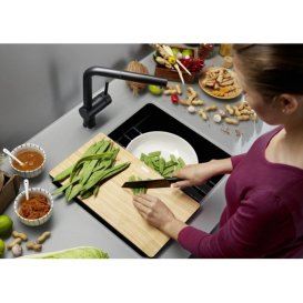 Мийка для кухні прямокутна Blanco ETAGON 500-U SILGRANIT PuraDur білий 527759