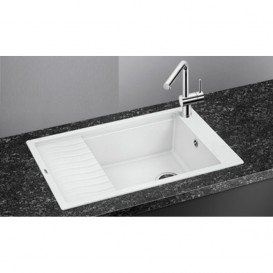 Мойка для кухни прямоугольная Blanco ELON XL 6 S-F искусственный гранит  оборачиваемая  белый 524857