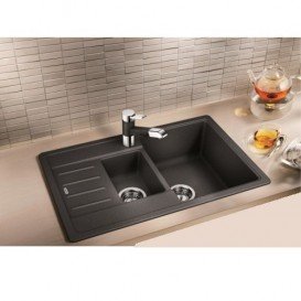 Мийка для кухні прямокутна BLANCO Legra 6 S Compact SILGRANIT® врізна кави 521307
