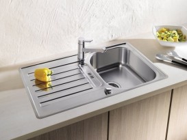 Мийка для кухні прямокутна Blanco Lantos 45 S-IF Compact нержавіюча сталь 519059