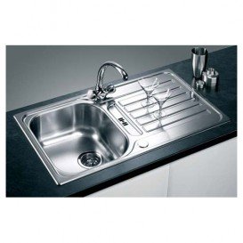 Мийка для кухні прямокутна Blanco Lantos 45 S-IF Compact нержавіюча сталь 519059