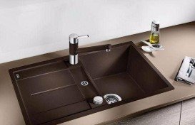 Мийка для кухні прямокутна BLANCO Metra 45 S SILGRANIT® PuraDur® кави 515038