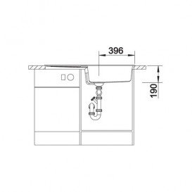 Мойка для кухни прямоугольная Blanco Metra XL 6S SILGRANIT PuraDur® бетон 525315