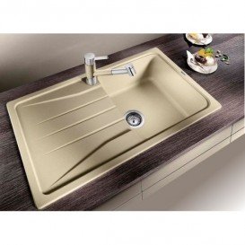 Мийка для кухні прямокутна BLANCO SONA XL 6 S SILGRANIT врізна обертаємося шампань 519694