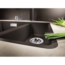 Мийка для кухні прямокутна BLANCO SUBLINE 340/160-F штучний граніт кави 523573