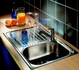 Мойка для кухни прямоугольная Blanco Tipo 45 S Compact нержавеющая сталь матовая 513441