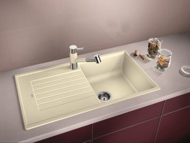 Мойка для кухни прямоугольная BLANCO ZIA 5S SILGRANIT врезная  жасмин 520516