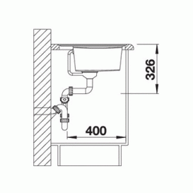 Мийка для кухні прямокутна Blanco Zenar XL 6 S-F SILGRANIT клапан-автомат чаша справа антрацит 523884