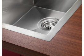 Мийка для кухні прямокутна Blanco ZEROX 400-IF / А нержавіюча сталь дзеркальна поліровка 521 629